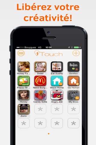 1Touch - Customize your Home Screen with powerful shortcut icons screenshot 4