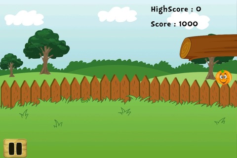 Orange Falling Blitz - Don't Drop The Fruit Survival Game LX screenshot 4