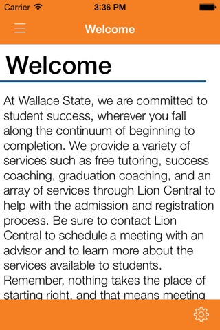 Wallace State CC screenshot 2