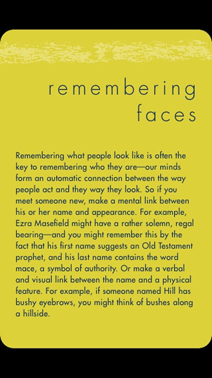 The Memory Deck