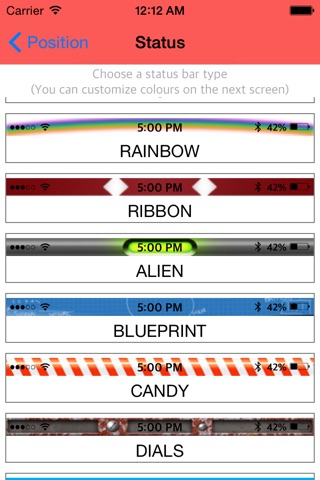 Custom Status Bars & Docks screenshot 4