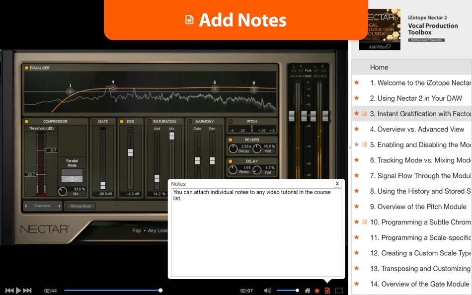 Izotope nectar 3