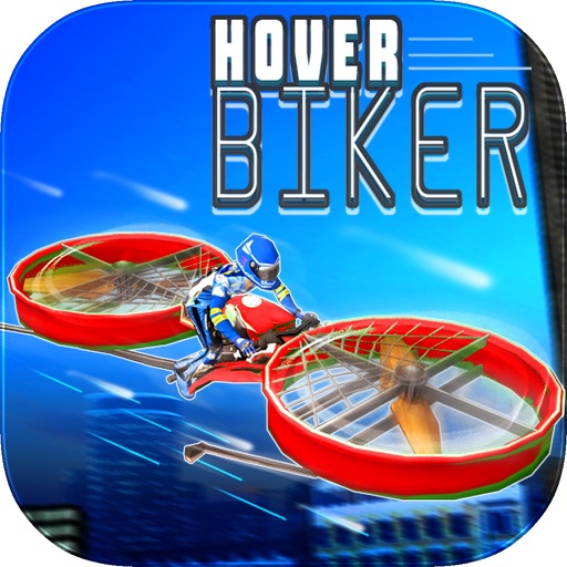 Hover Biker ( 3D Simulation Game ) iOS App