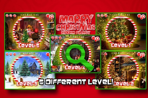 Merry Christmas Hidden Objects - Free screenshot 4