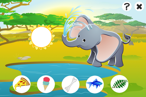 Awesome Feed-ing Happy Wild Animal-s Kid-s Game-s screenshot 2