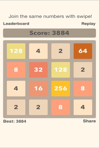 2048 - Mind Blowing Puzzle Game!! screenshot 4
