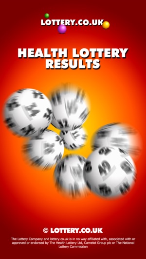 Health Lottery App