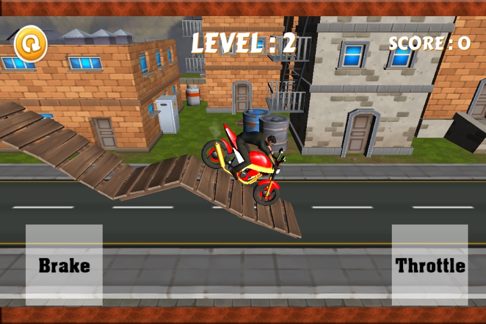 Motor-cycle Stunt-Man Bike-r Highway X-Treme screenshot 2