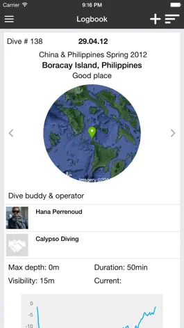 Game screenshot Diviac - Scuba diving logbook hack