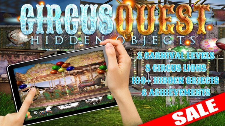 Circus Quest Hidden Objects Carnival Game (iPad Version)