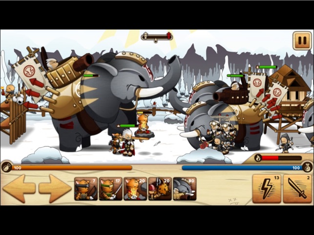 Battle Tails, game for IOS