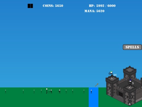 Stickman Castle Defender screenshot 3