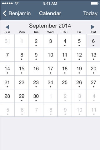 Benjamin – Task Manager and Calendar Inspired by Benjamin Franklin for iPhone screenshot 4