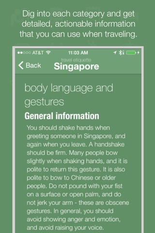 Travel Etiquette: Singapore screenshot 3