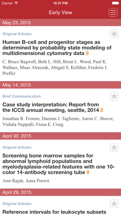 How to cancel & delete Cytometry Part B Clinical Cytometry from iphone & ipad 1