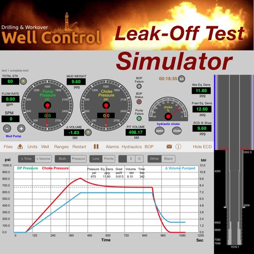 Leak Off Test Simulator HD icon