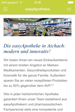 EasyApotheke Aichach screenshot 3