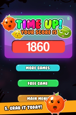 Fruit Match Mania : Sweet Treat Revenge - Free Game! screenshot 3