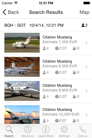 Your private jet screenshot 4