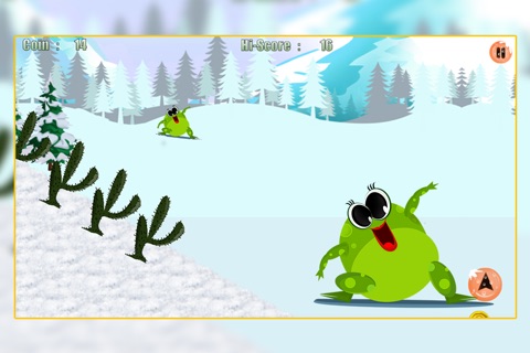 Frogs Can Ski : The Incredible Winter Creature First Snow Day - Free screenshot 3