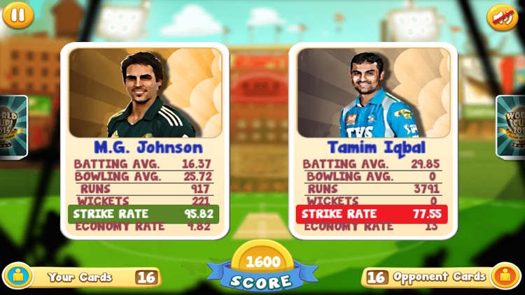 Clash of Cricket Cards