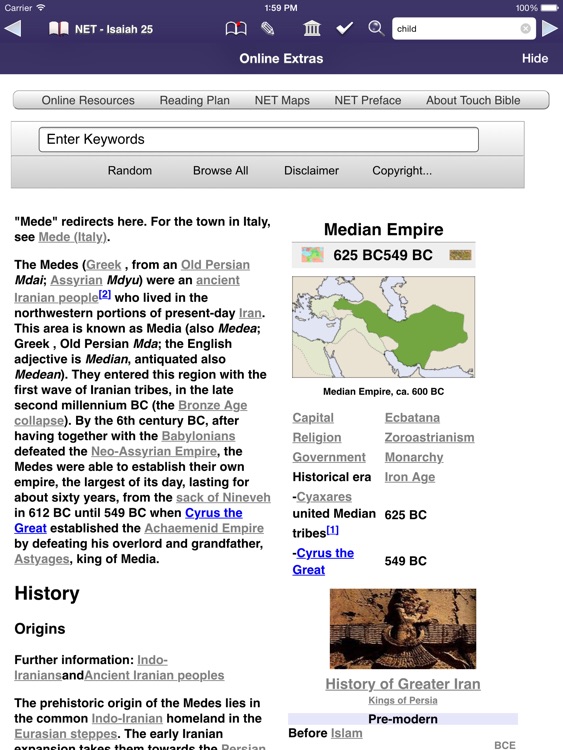 Touch Bible - Offline Bible with Study and Audio screenshot-3