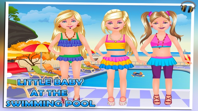 Little Baby At The Swimming Pool(圖5)-速報App