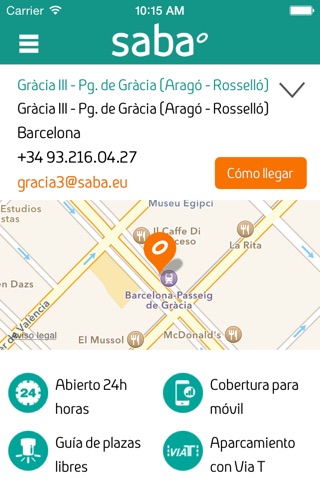 Parking Saba - Aparca cerca screenshot 2