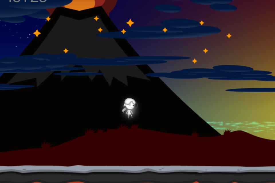 Amazing Volcano Runner screenshot 2