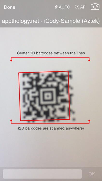 iCody WiFi Barcode Scanner