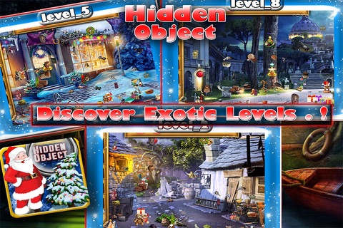 Santa Mystery : Hidden Object Game screenshot 4