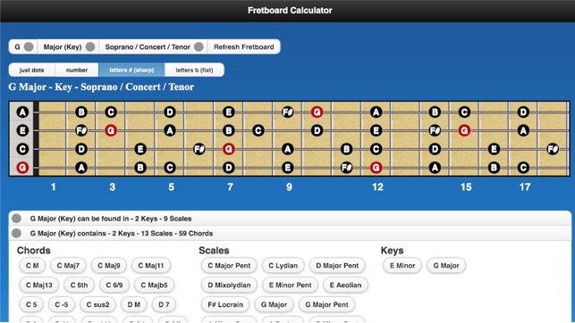 Fretboard Calculator(圖5)-速報App