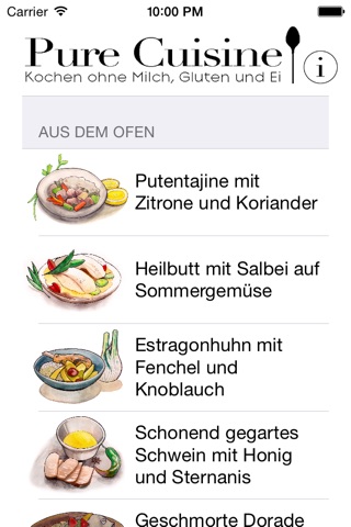 Pure Cuisine screenshot 2