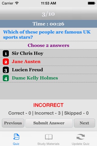 Life In The UK - Citizenship Test screenshot 2