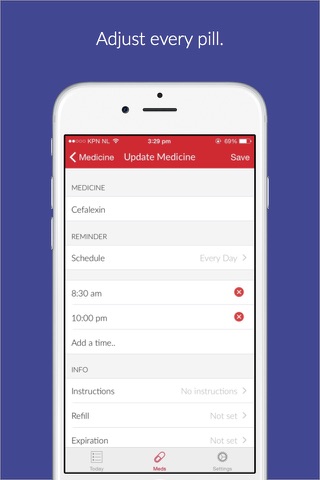 Med Reminder - Pill Reminder & Medication Tracker screenshot 4