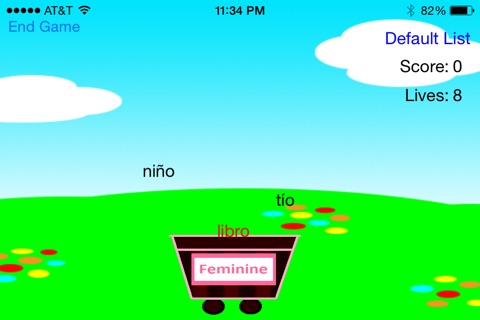 Catch it: Learn Spanish masculine and feminine screenshot 4