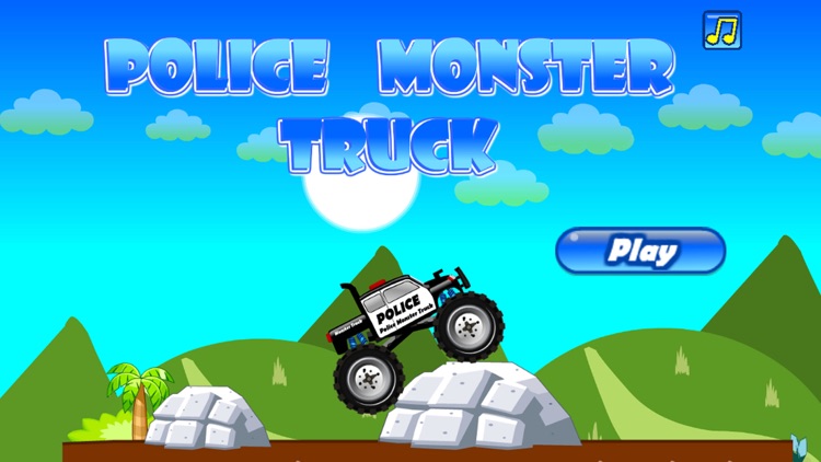 police monster truck screenshot-3