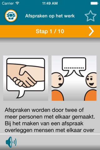 SociaalOpStap voor iPhone screenshot 2