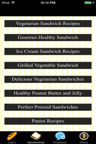Tasty Sandwich Recipes - Superbowl Recipes screenshot 4