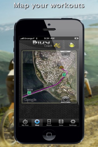 Biky Coach - Sport GPS Biking / Cycling / Bike / Racer - Free Edition screenshot 2