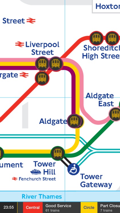 Tube Map Live