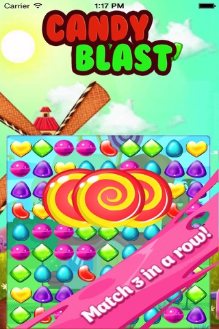 Candy Blast Smash-Amazing candy match 3 game for kids and girls screenshot 2