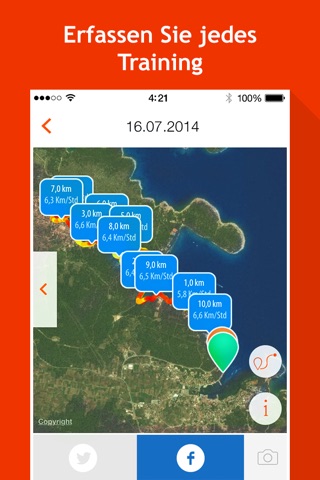 Moves Tracker: Running, Cycling, Walking, Jogging screenshot 4