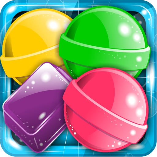 ``A Cotton Candy Mania`` - Blast Of ZigZag Puzzle Games For Pets And Kids HD FREE Icon