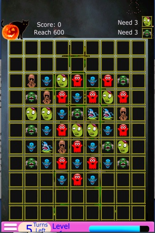 Zombie Match 3 Game screenshot 3