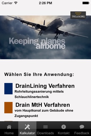 Trelleborg SiteGuide German screenshot 2