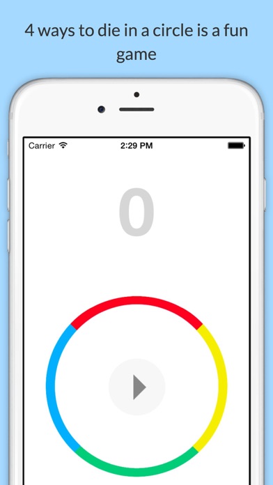 How to cancel & delete Crazy Spinning Circle - Challenging Stay Alive Game from iphone & ipad 1