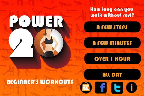 20 Minute Beginners Workout screenshot 2