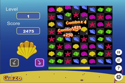 Seashell Gems Twist screenshot 3