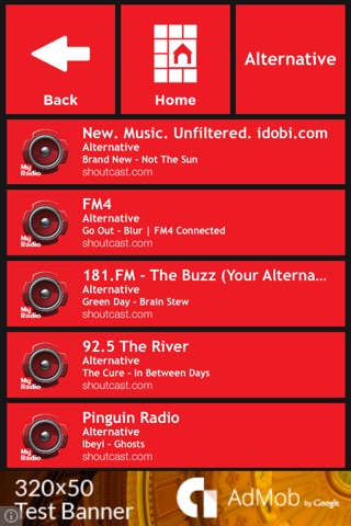 MyRadio (Red) screenshot 3